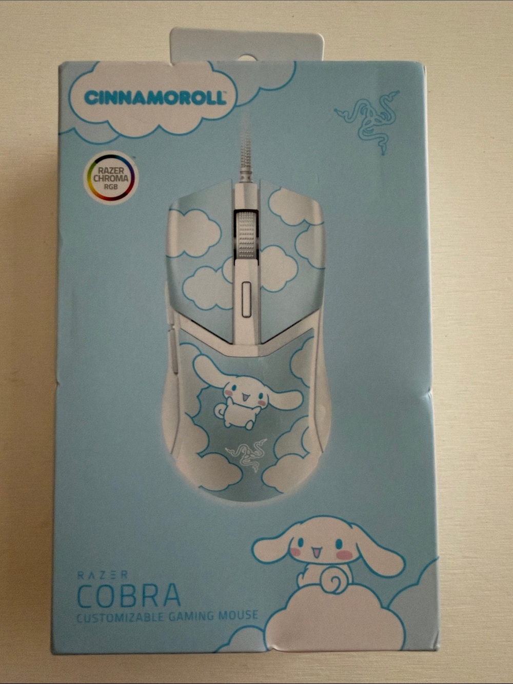 Razer Cobra Customizable Gaming Mouse - Cinnamoroll Edition